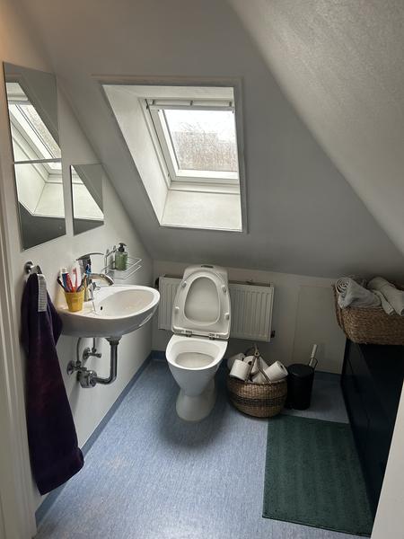 Renovering af badeværelse og opsætning af fliser