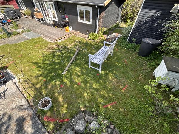 Etablering af samletank i kolonihave