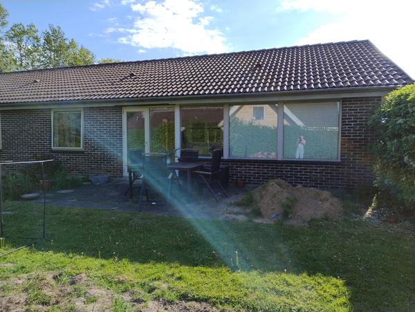 Ønsker omlægning af fliseterrasse