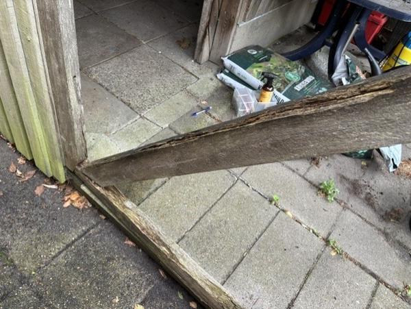Udskiftning af carport og endegavle