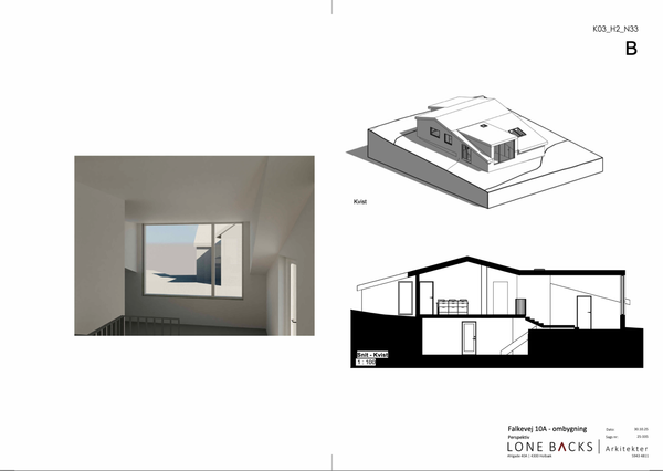 Renovering af hus med garage til boligudvidelse