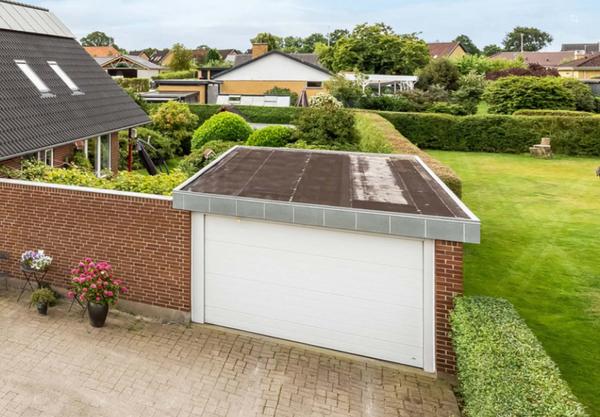 Nyt tagpap på garage