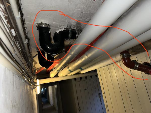 Udskiftning af afløbsrør