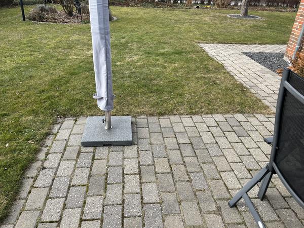 Udvidelse af flise terrasse m.m